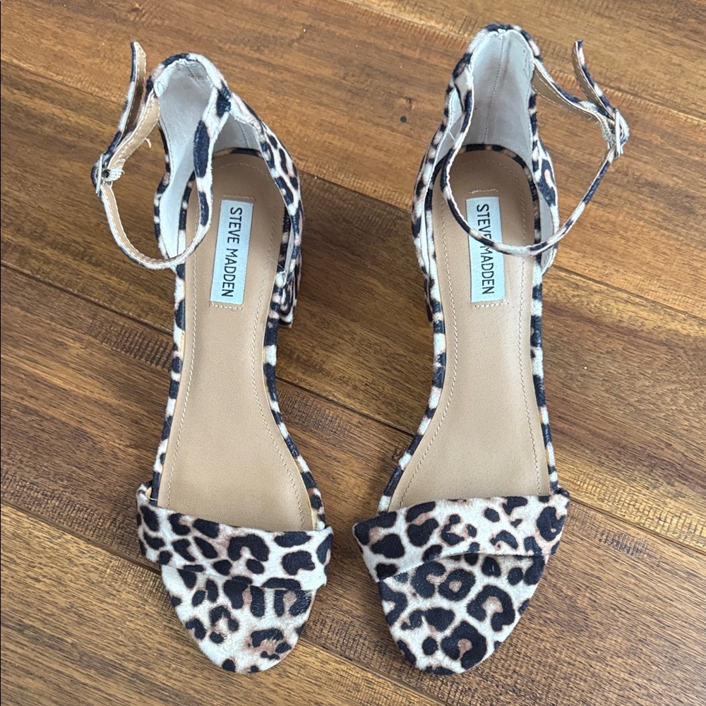 Steve Madden Animal Print Heels